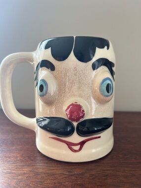 Pfaltzgraff 40s Vintage Jerry the Jerk Muggsy Face Mug Collectible